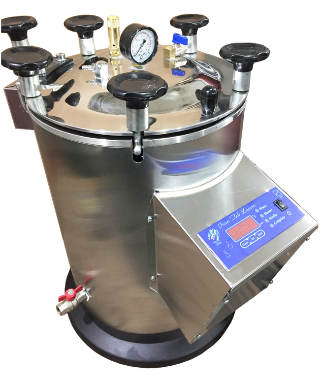 اتوکلاو 25 لیتری آزمایشگاهی تمام استیل